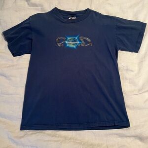 Blue Graphic Kids T-Shirt